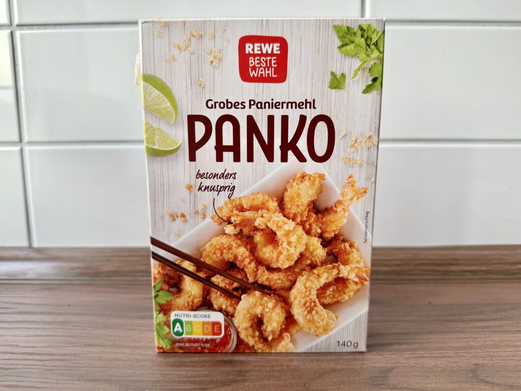 ドイツの大手スーパーマーケットREWEで購入したPANKO（外箱）