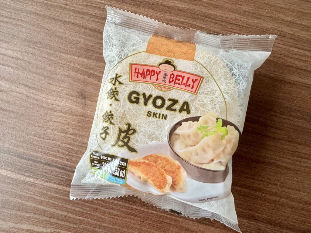 Wayoで購入した中国製の冷凍の餃子の皮